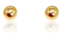 Comprar Bolas De Oro (número 3) Aros Abridores Oro 14 Quilates (14k)