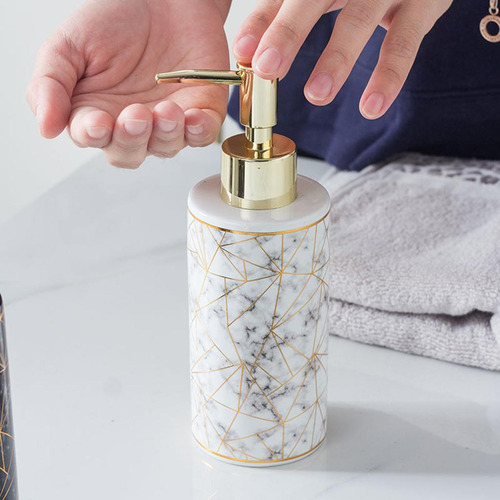 Hand Soap Dispenser, 300ml Garrafas De Bomba De Branco