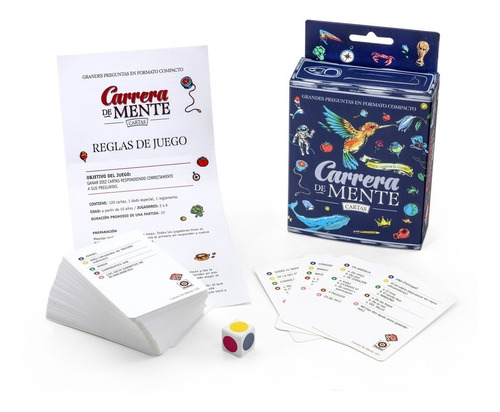 Juego De Mesa Carrera De Mente Cartas Viaje Original Ruibal