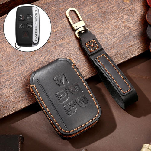 Funda Negra Para Llaves Estilo Land Rover Discovery 5 A