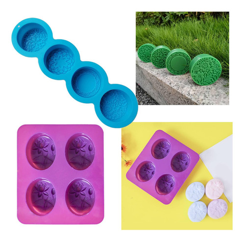 Molde De Silicona Para Jabón De