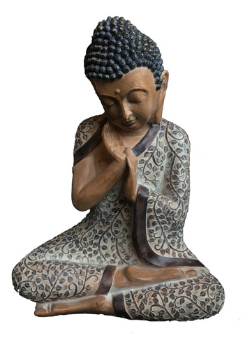 Buda Hindú Meditando Meditando Textura Deco Interior 