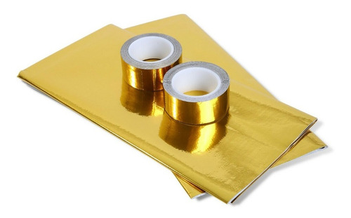 Imagem 1 de 9 de 1 Manta 2 Rolo De Fita Adesiva Termica Gold Tape