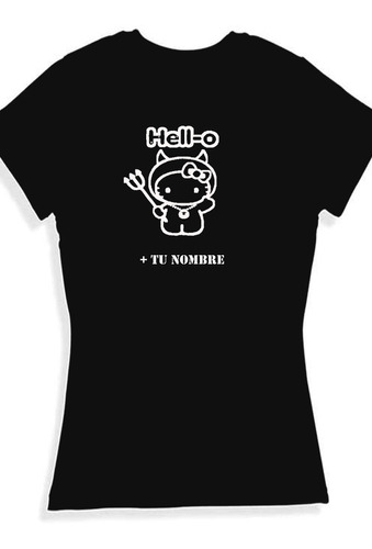 Playera Hello Kitty Personalizada