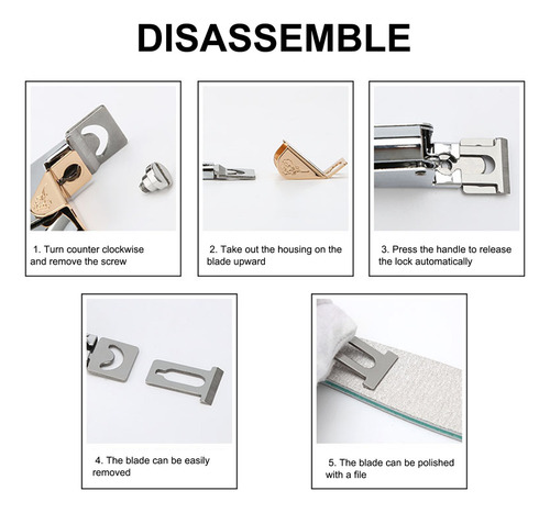 A Cortador De Bordes De Uñas Ajustable De Acero Inoxidable