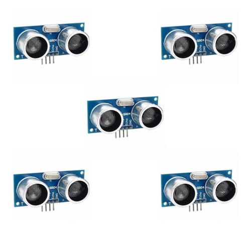 5 Piezas Sensor Ultrasonico Hc-sr04 Arduino Pic Raspberry