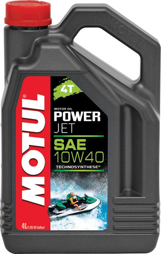 Aceite Motul Power Jet 4t 10w40 4-tiempos Pwc 4 Lt