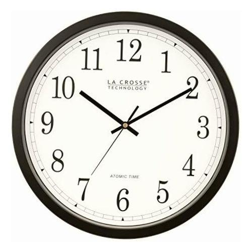 La Crosse Technology Wt-3143a-int 14-inch Atomic Wall Clock,