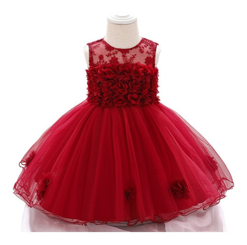 Vestido De Bautizo Para Bebé Niña, Vestido De Cumpleaños De