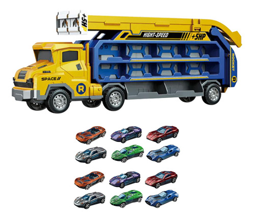 Big Hauler Carrier Trucks Coche Transporter Camión Juguete