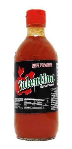 Valentina Salsa Negra 370 Ml.