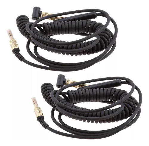 Cable De Audio De Repuesto De 2 Piezas Para Marshall Major