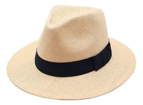 Sombrero Fedora Hombre Mujer Playa Gorro Gardel Sol Elegante