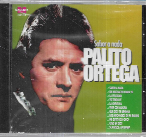 Palito Ortega Album Sabor A Nada Sello Magenta Cd Sellado