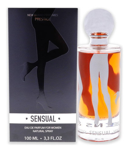 Perfume New Brand Sensual Eau De Parfum 100 Ml Para Mujer