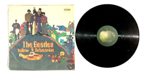 The Beatles - Yellow Submarine - Lp Apple Rec. Uruguay 1969