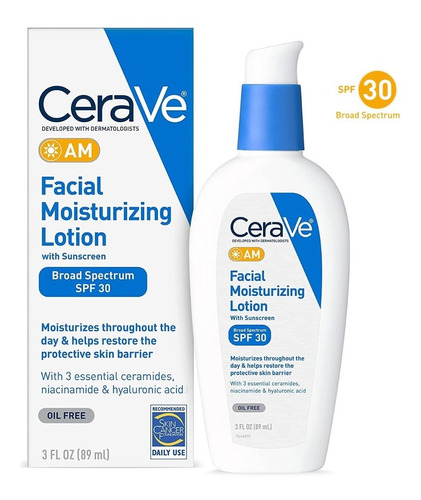 Cerave Hidratante Facial Am Día - mL a $986