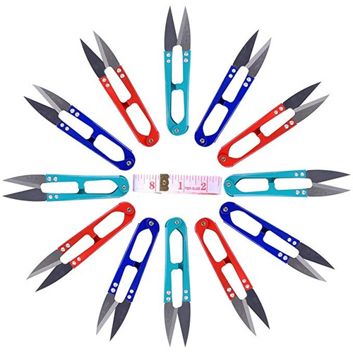 Ucec 12pcs U De Costura Scissors Clippers, Bordado De Hilo H