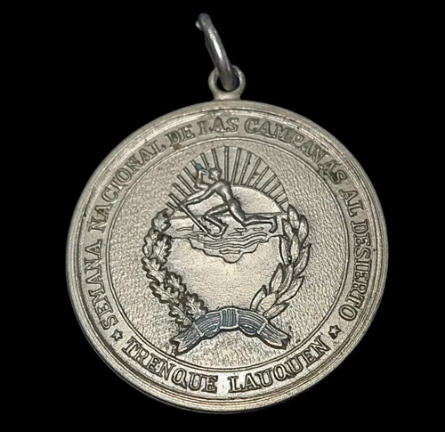 Medalla Campaña Al Desierto Trenque Lauquen 1970 Metal - 950