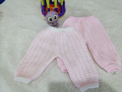 Pantalones Para Bebe Tejido En Crochet