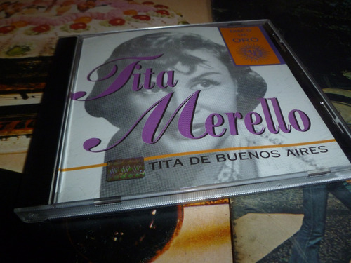 Tita Merello - Tita De Buenos Aires - Cd - Disco De Oro - 