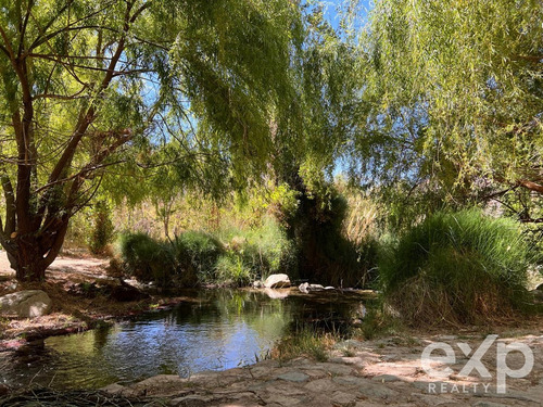 Parcela En Venta Con Rio, 4 Cabañas! Alcohuaz Valle Elqui