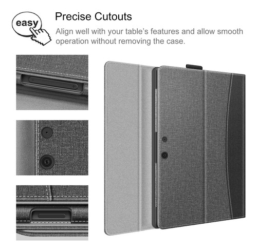 Funda Fintie, Para Microsoft Surface Pro X, 13 Pulgadas
