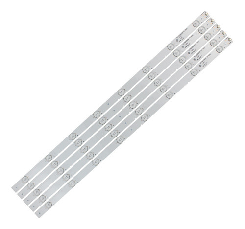 Kit 5 Barras Compatível Com Tc-32As600Bv Televisão 32 Polegadas Pci Eletroparts