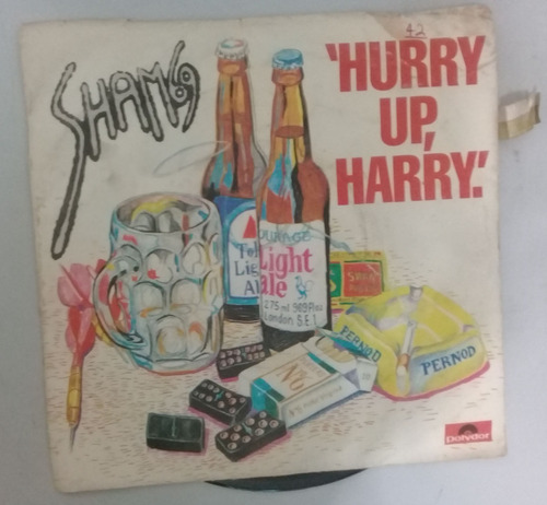 Compacto Vinil Sham 69 Hurry Up Harry / No Entry (vg+) Ed Uk