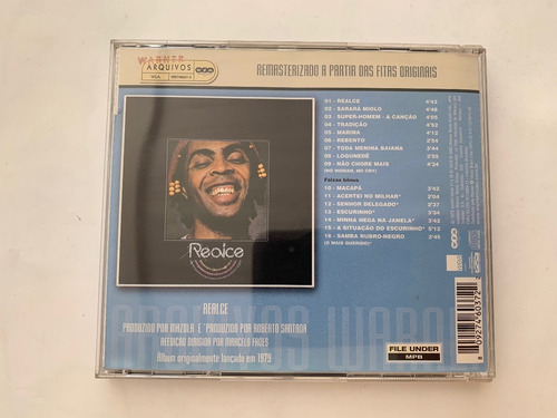 Gilberto Gil - Realce (cd) *zerado (Usado)