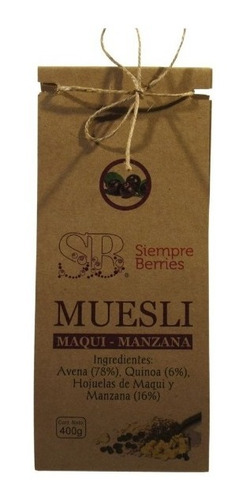 Muesli Maqui - Manzana