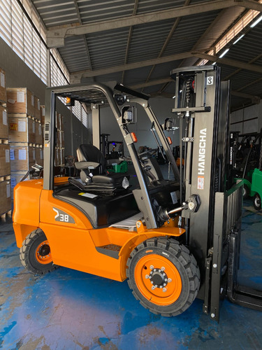 Empilhadeira Hangcha Glp 3,8 Ton Triplex 4,50m