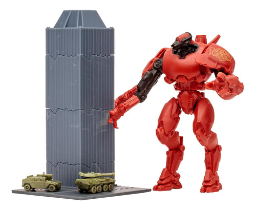 Pacific Rim Mcfarlane Toys Crimson Typhoon (jaeger) - Figura