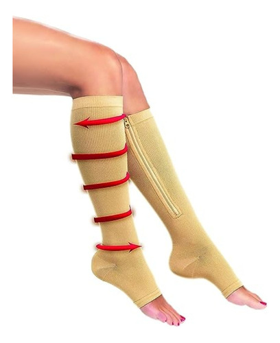 Medias De Compresion Zip Sox | Antivarices Y Circulacion 