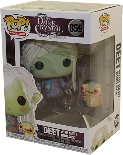 Funko Pop The Dark Crystal Deet With Baby Nurlock 859 Glows