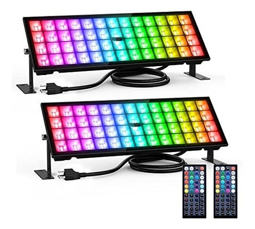 Luces Para El Escenario, Onforu - Juego De 2 Luces Led De Pa