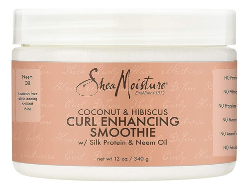 Shea Moisture Crema Para Rizos, Coco & Jamaica, 12 Oz