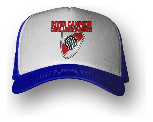 Gorra River Campeon Copa Libertadores De America M4