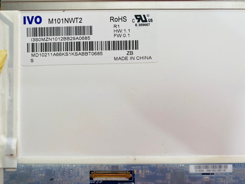 Tela Netbook 10.1 Led M101nwt2 Original (Usado)