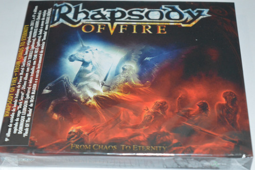 Rhapsody Of Fire - From Chaos To Eternity (slipcase Lacrado)
