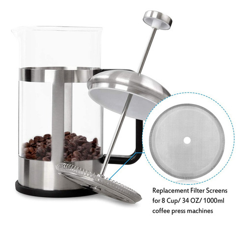 Colador Para Cafetera De Prensa Francesa, 1000 Ml