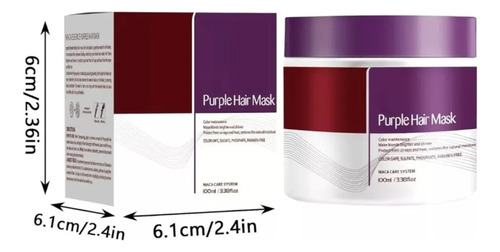 Mascarilla Capilar Reparadora Profunda Con Colágeno *1pcs