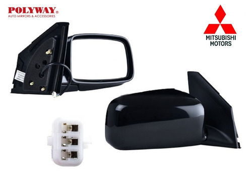 Imagen 3 de 7 de Espejo Retrovisor Mitsubishi Lancer Glx Y Touring 2002-2015