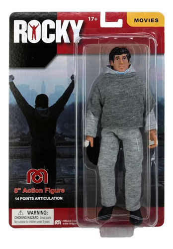 Mego Clothed Action Figure Rocky Training Version Original