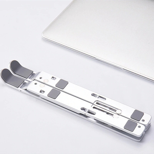 Imagem 4 de 7 de Suporte Para Notebook Alumínio Ajustável Dobrável