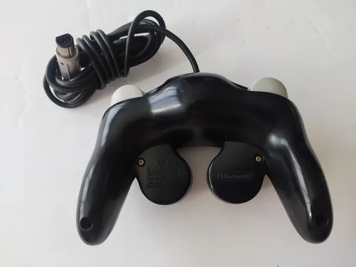 Control Original Para Nintendo Gamecube Color Negro (Usado)