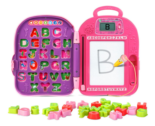 Leapfrog - Mochila Abc De Mr. Pencil, Rosa