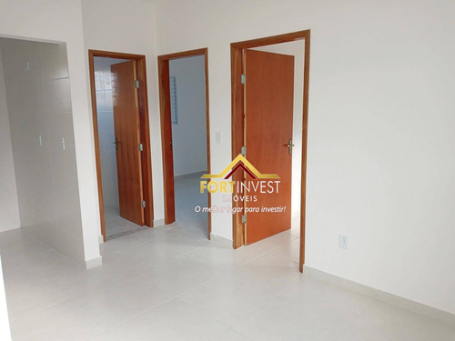 Casa Com 2 Dormitórios À Venda, 49 M² Por R$ 175.000,00 - Jardim Melvi - Praia Grande/sp - Ca0498