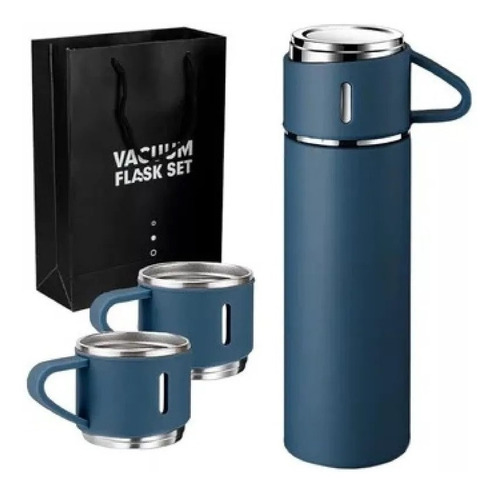 Set Termo 500ml + Vasos Térmicos - Agua Caliente