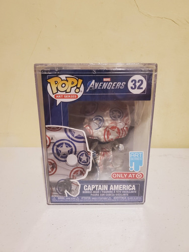 Capitán América Funko Pop 32 Only At Target Con Caseespecial